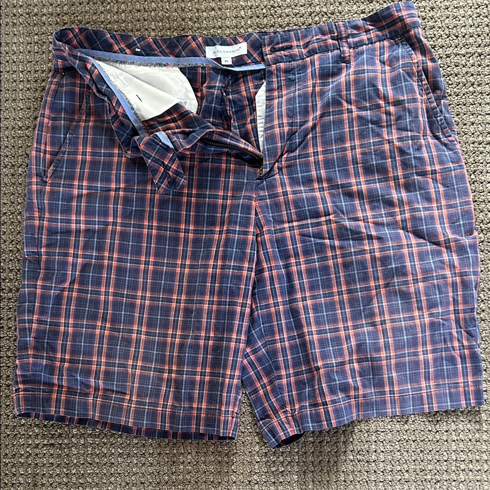 Classic Plaid Men's Shorts